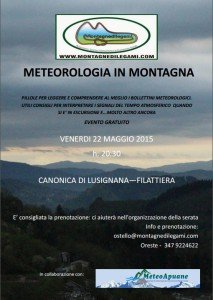 evento gratuito in lunigiana toscana corso di metereologia