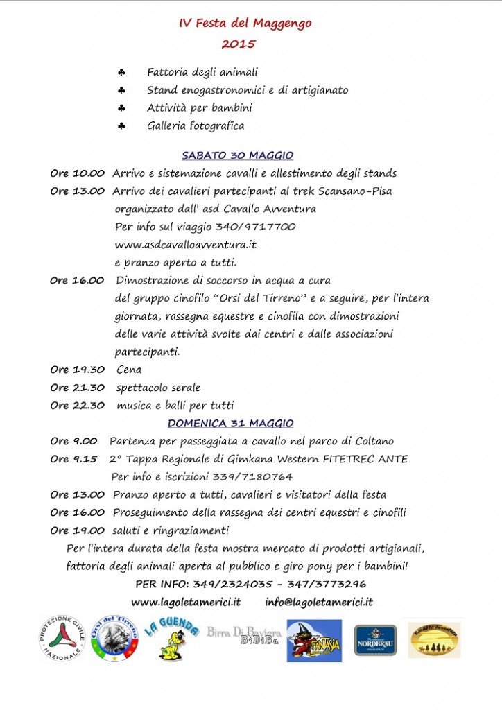 festa per bambini pisa maggengo