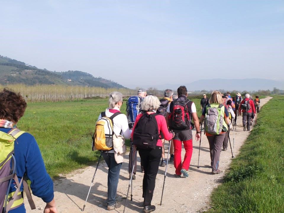 itinerario trekking toscana