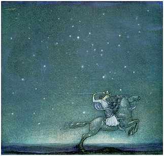 Racconto bambini cavaliere delle stelle fiaba